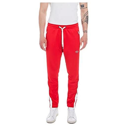 REPLAY m9743f, pantaloni da jogging uomo, 555 rosso papavero, m