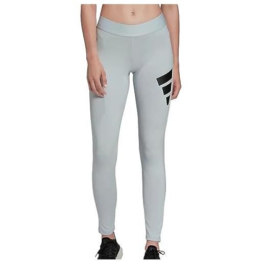 Adidas leggings donna grigio hh9108, grigio, xxs