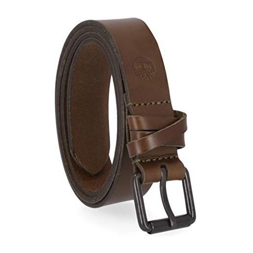 Timberland casual leather belt for jeans cintura, oliva martini, taglia unica donna