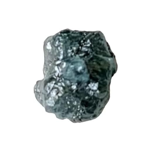 Gems For Jewels gemme per gioielli diamante grezzo blu da donna per gioielli diamante sciolto perfetto per incastonatura a griffe, anello di fidanzamento e fede nuziale regali per lei 6,4x5,6 mm 1 pezzo - pdd519