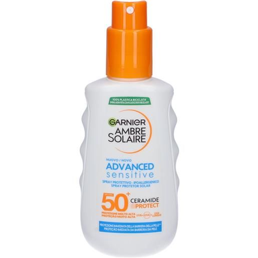 L'OREAL ITALIA SpA DIV. CPD ambre solaire spray protettivo ceramidi spf50+ advanced sensitive garnier 150ml