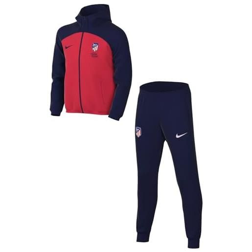 Nike unisex kids tuta atm y nk df strk hd trk suit k, global red/blue void/regal pink, dx3547-680, xs