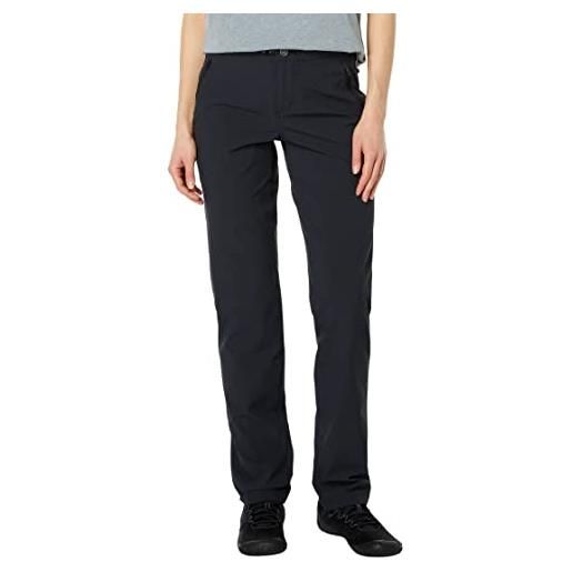 Fjallraven 87091-550 high coast trail trousers w pantaloni sportivi donna black taglia 34/r
