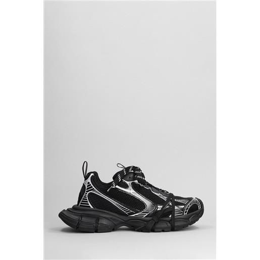 Balenciaga sneakers 3xl in poliuretano nero