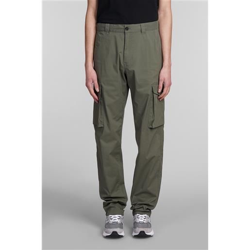 ASPESI pantalone pantalone fieldpant in cotone verde