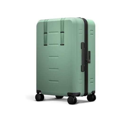 Db Journey valigia ramverk in poliestere, colore verde ray, dimensioni: 28 x 67,50 x 46,50 cm, volume: 70 l, 505 a50, green ray, moderno