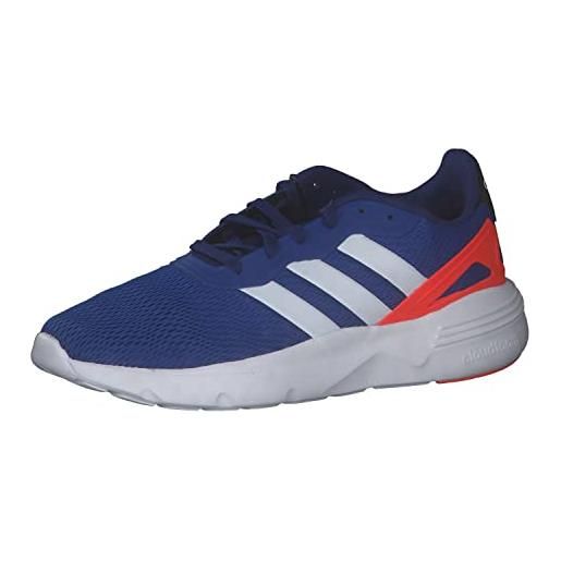 adidas nebzed, sneaker uomo, team royal blue/ftwr white/solar red, 47 1/3 eu