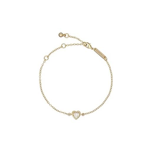 Ted Baker hansa bracciale con cuore in cristallo (tonalità oro/cristallo)