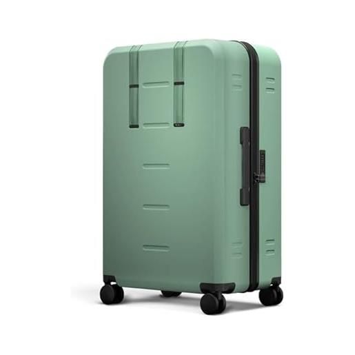 Db Journey valigia ramverk in poliestere colore verde ray, dimensioni: 30 x 74,50 x 50,50 cm, volume: 105 l, 506a50, green ray, moderno