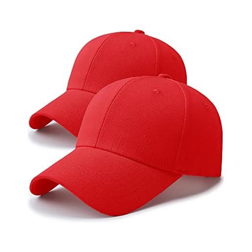 NPQQUAN originale classico basso profilo baseball cap golf papà cappello regolabile cotone cappelli uomini donne unbuilt plain cap, marrone(lavato), taglia unica