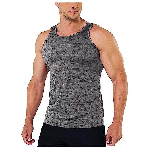 JokeLomple sportive canotta uomo - bodybuilding palestra vest classics canotta uomo oversize ad asciugatura rapida maglietta superiore canotta uomo con tasche 2024 new vest