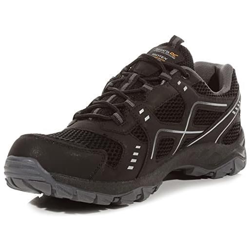 Regatta vendeavour, scarpe da escursionismo uomo, black/granit, 41 eu