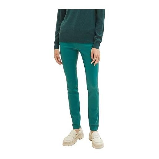 TOM TAILOR 1039037 alexa skinny jeans, 21178-ever green, 29w x 30l donna