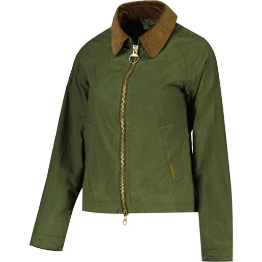 BARBOUR giacca corta in cotone showerproof campbell donna