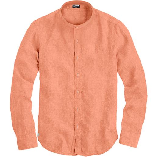 Zeybra - camicia coreana uomo orange