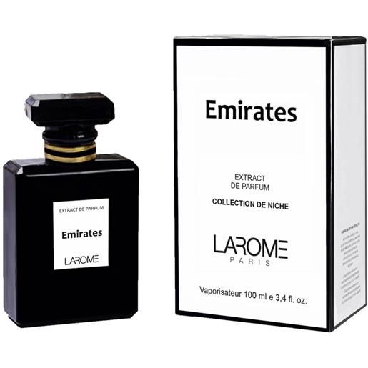 Larome emirates estratto di profumo unisex, 100ml