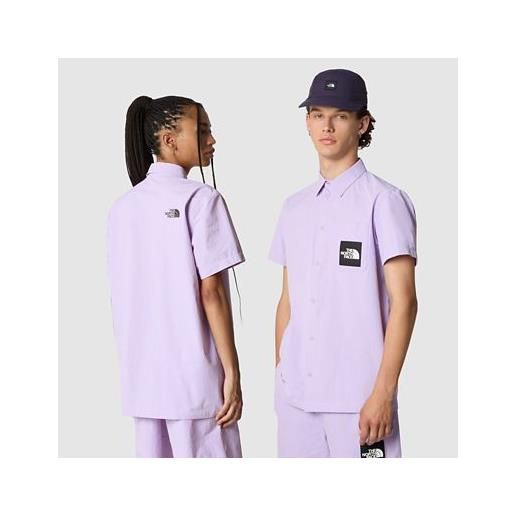 TheNorthFace the north face maglia murray con bottoni lite lilac taglia l donna