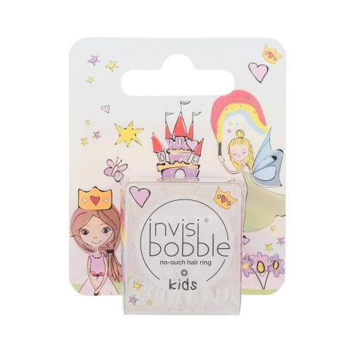Invisibobble kids hair ring tonalità princess sparkle cofanetti elastico per capelli 3 pezzi