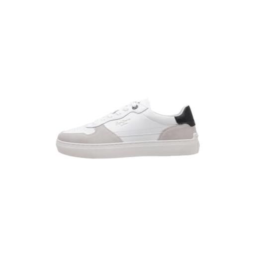 Pepe Jeans camden street m sneaker da uomo, bianco (off white), 12