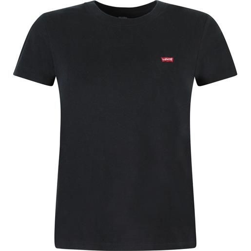 LEVI'S t-shirt nera per donna