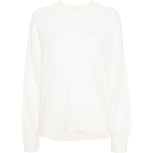 Loulou Studio maglione girocollo - bianco