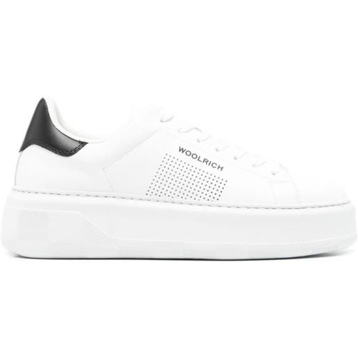 Woolrich sneakers driller chunky court - bianco