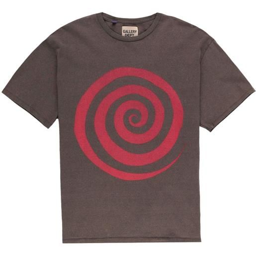 GALLERY DEPT. t-shirt lost con stampa grafica - marrone