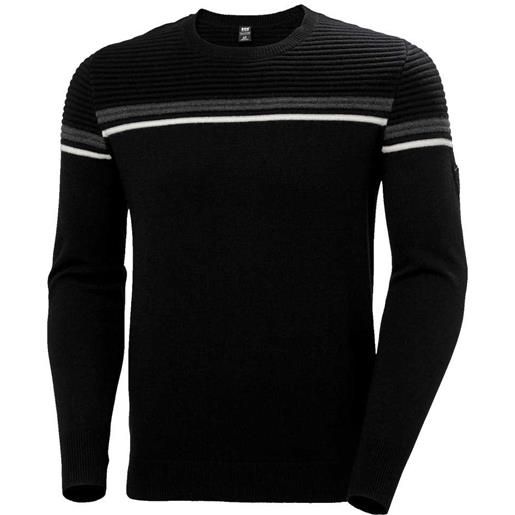 Helly Hansen carv knitted sweater nero 2xl uomo