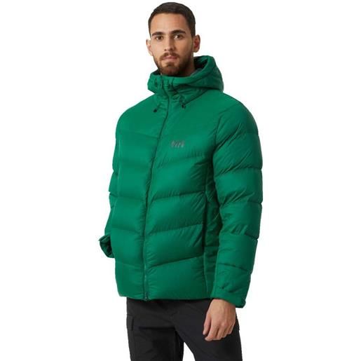 Helly Hansen verglas icefall down jacket verde 2xl uomo