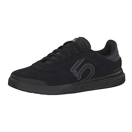 Adidas sleuth dlx w, scarpe da trekking donna, nucleo nero/grigio sei/oro opaco, 43 1/3 eu