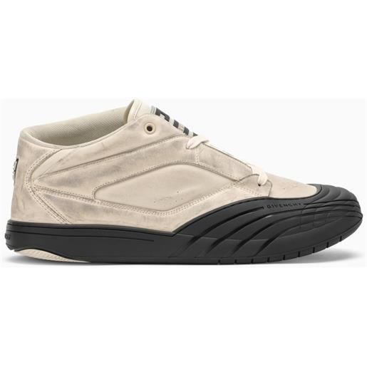 Givenchy sneaker bassa skate grigio pietra in nabuk