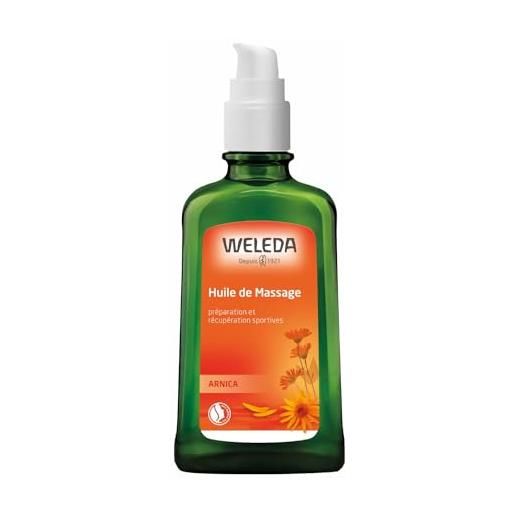 WELEDA - olio da massaggio all'arnica - preparazione e recupero sportivo - flacone da 100 ml