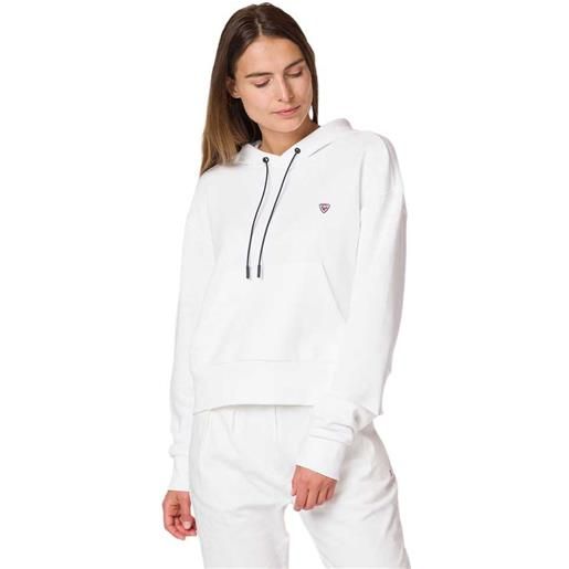 Rossignol comfy hoodie bianco s donna