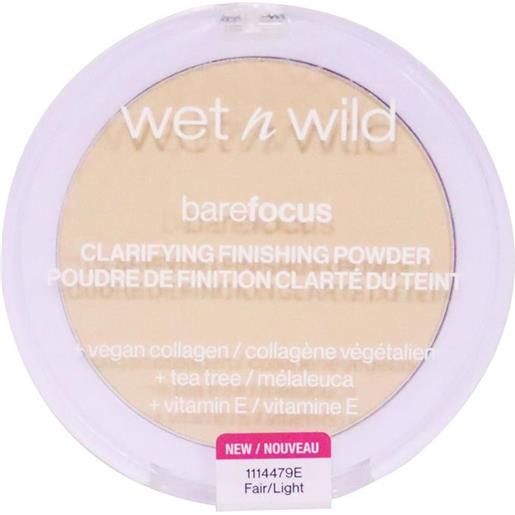 Wet N Wild barefocus clarifying finishing powder translucent
