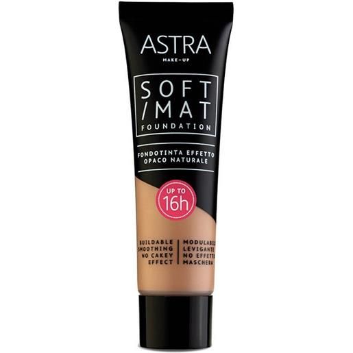 Astra soft mat foundation fondotinta 08 choco