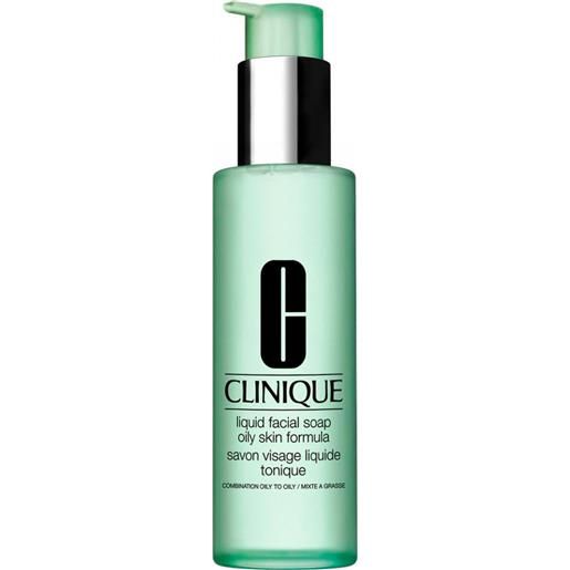 Clinique liquid facial soap oily sapone viso da normale a oleosa 200ml