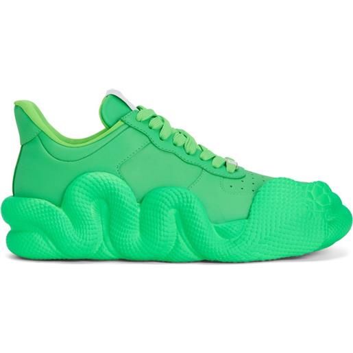 Giuseppe Zanotti sneakers cobras - verde