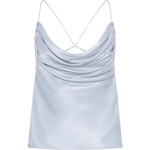 Dion Lee top rivet - grigio