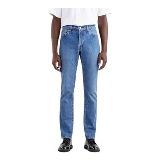 Levi's 511 slim, jeans uomo, blu easy mid, 32w / 34l