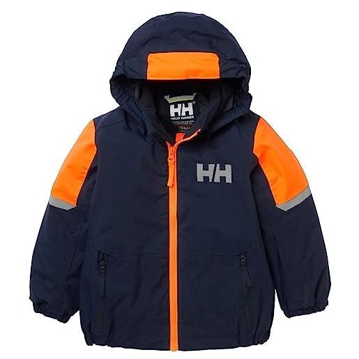 Helly Hansen unisex bambini kids rider 2.0 insulated jacket, blu, 5