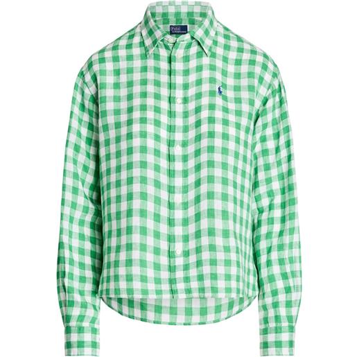 Polo Ralph Lauren camicia a quadretti - verde