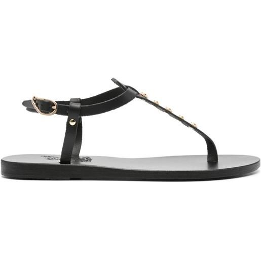 Ancient Greek Sandals sandali lito bee - nero