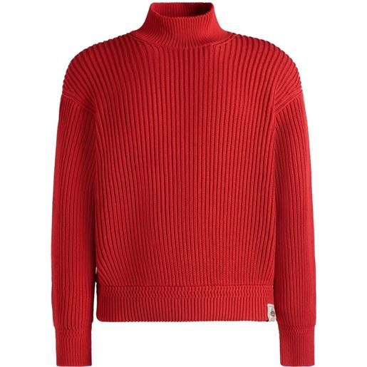 Bally maglione a collo alto - rosso