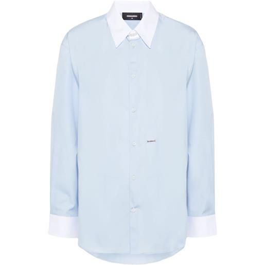 Dsquared2 camicia lover - blu