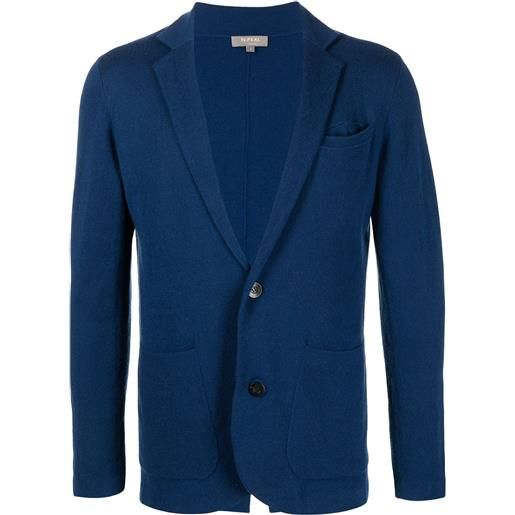 N.Peal giacca con bottoni - blu