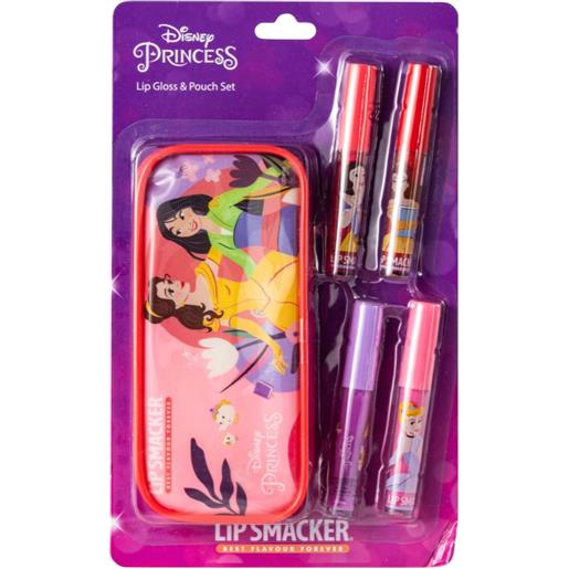 Disney Disney princess lip gloss & pouch set 4 pz