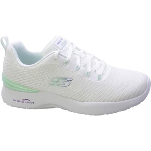 Skechers sneakers donna bianco skech air dynamight luminosity 149669wmnt