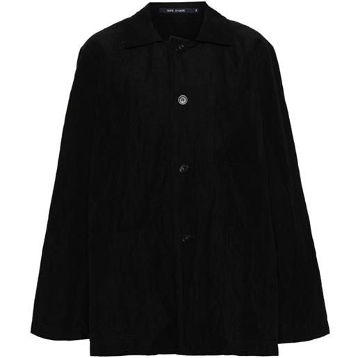 Sofie D'hoore giacca-camicia aderente - nero