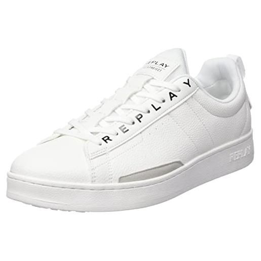 REPLAY gmz3b. 000. C0009s, scarpe da ginnastica uomo, bianco (white 061), 42