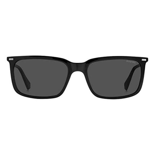 Polaroid 204303 sunglasses, 807/m9 black, l men's